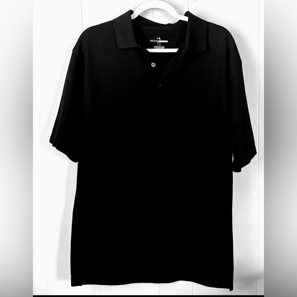 GRAND SLAM black SS golf polo shirt L